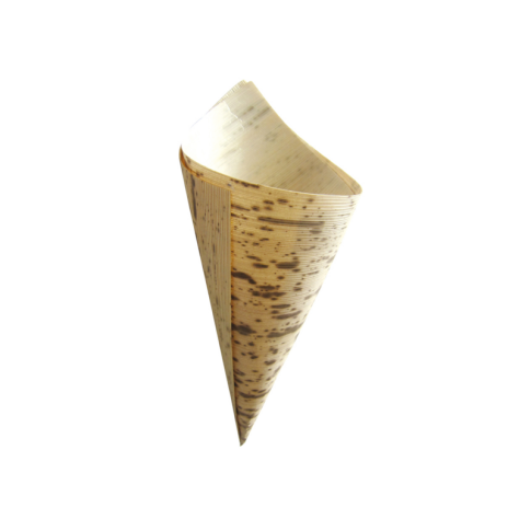 Bamboo leaf cone  33mm  H130mm