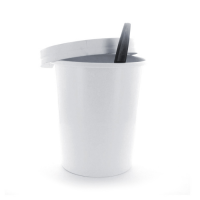 White cardboard cup 900ml Ø115mm  H133mm