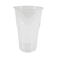 Clear PET "FINESSE" cup   H121,7mm 350ml